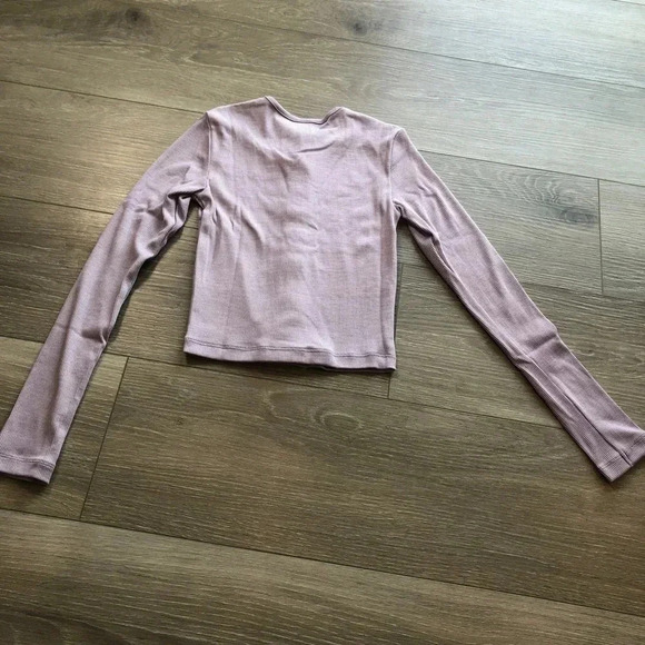 Outdoor Voices Earl Grey CozyRib Cropped Cardigan Womens Size XS - Picture 13 of 13